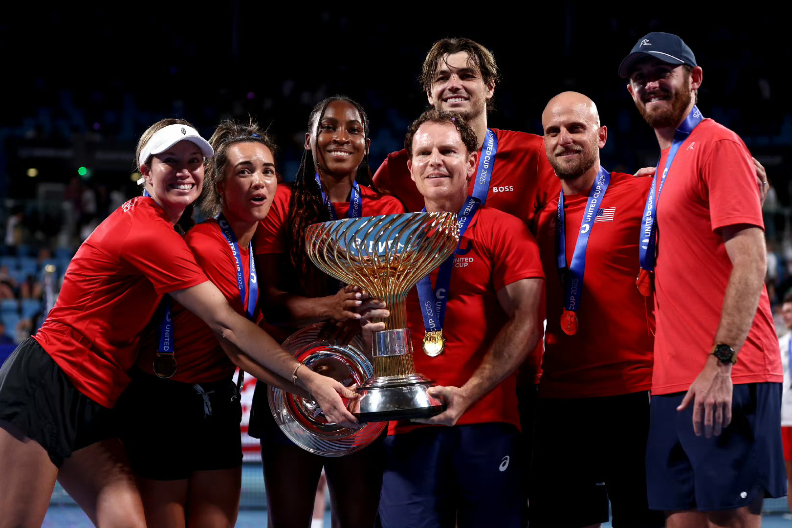 美国队夺得国际比赛冠军