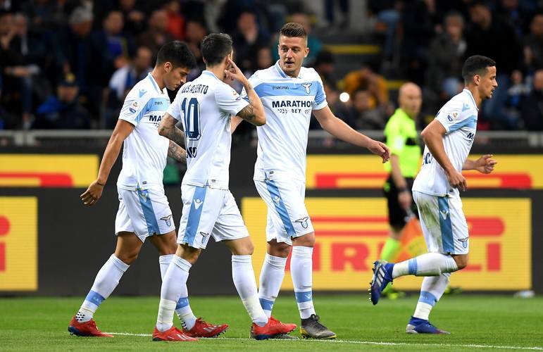 拉齐奥球员连续两战破门，助球队取胜